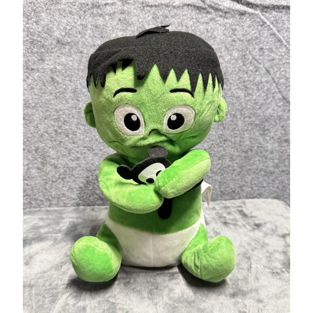 Gemma Munching Baby Monster Frankenstein Halloween Animated Eating Skeleton